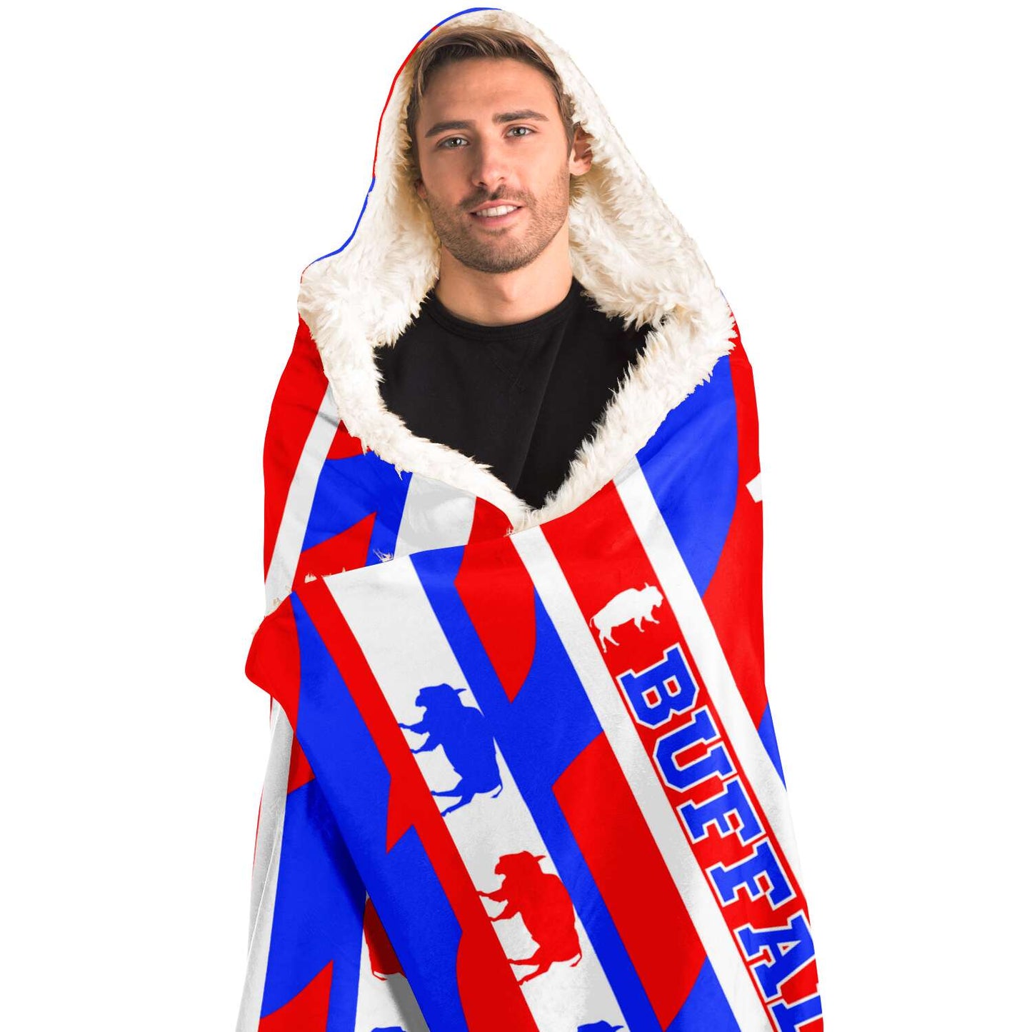 Hooded Blanket Josh Dawkins 73 Buffalo