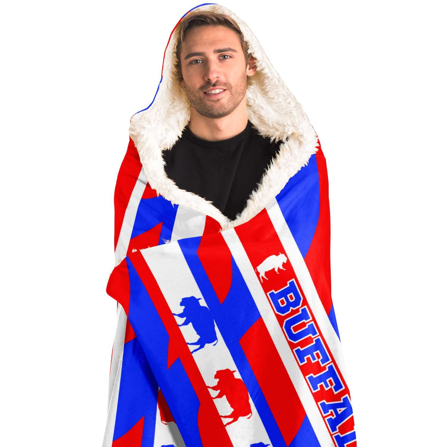 Hooded Blanket Allen 17 Buffalo